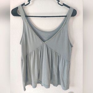 American Eagle Soft and Sexy Sueded Babydoll top